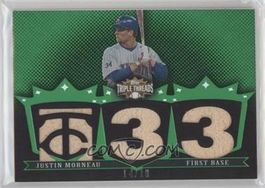 2007 Topps Triple Threads - Relics - Emerald #TTR56 - Justin Morneau /18 [EX to NM]
