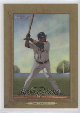 2007 Topps Turkey Red - [Base] - Chrome Refractor #100 - Gary Sheffield /999