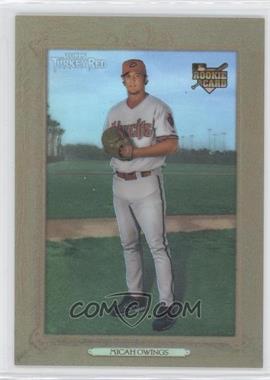 2007 Topps Turkey Red - [Base] - Chrome Refractor #39 - Micah Owings /999