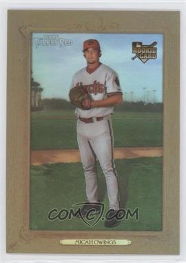 2007 Topps Turkey Red - [Base] - Chrome Refractor #39 - Micah Owings /999