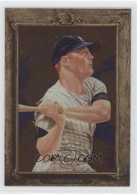 2007 Topps Turkey Red - [Base] - Chrome #107 - Mickey Mantle /1999