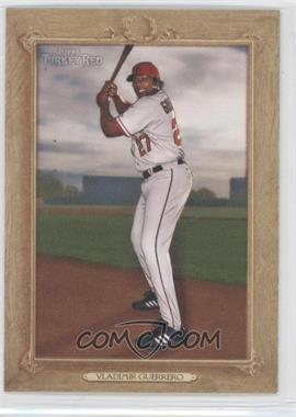 2007 Topps Turkey Red - [Base] #185.2 - Vladimir Guerrero (Ad Back; Batting Stance)