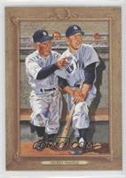 Mickey Mantl (Posed with Casey Stengel)