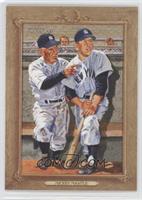 Mickey Mantl (Posed with Casey Stengel)