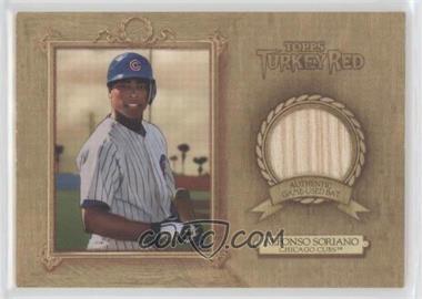 2007 Topps Turkey Red - Relics #TRR AS - Alfonso Soriano