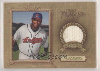 2007 Topps Turkey Red - Relics #TRR CS - CC Sabathia