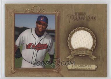 2007 Topps Turkey Red - Relics #TRR CS - CC Sabathia