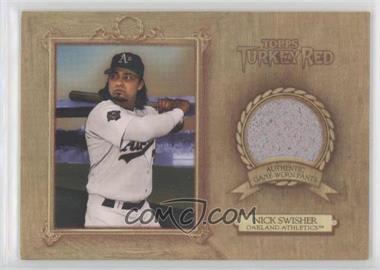 2007 Topps Turkey Red - Relics #TRR NS - Nick Swisher