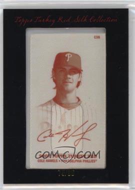 2007 Topps Turkey Red - Silks #C38 - Cole Hamels /99