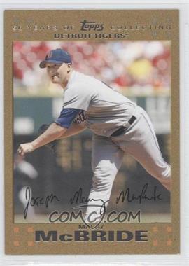 2007 Topps Updates & Highlights - [Base] - Gold #UH145 - Macay McBride /2007