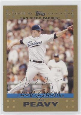 2007 Topps Updates & Highlights - [Base] - Gold #UH243 - NL All-Star - Jake Peavy /2007