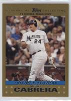 NL All-Star - Miguel Cabrera [EX to NM] #/2,007