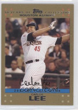 2007 Topps Updates & Highlights - [Base] - Gold #UH261 - NL All-Star - Carlos Lee /2007