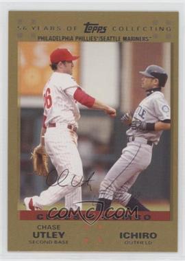 2007 Topps Updates & Highlights - [Base] - Gold #UH279 - Classic Combo - Chase Utley, Ichiro Suzuki /2007