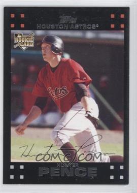 2007 Topps Updates & Highlights - [Base] - Red Back #UH160 - Hunter Pence