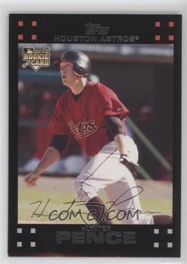 2007 Topps Updates & Highlights - [Base] #UH160 - Hunter Pence [EX to NM]