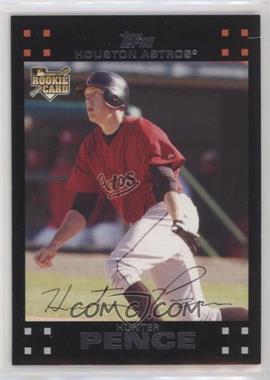 2007 Topps Updates & Highlights - [Base] #UH160 - Hunter Pence [EX to NM]