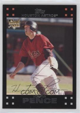 2007 Topps Updates & Highlights - [Base] #UH160 - Hunter Pence [EX to NM]