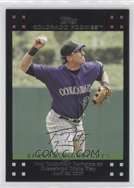 2007 Topps Updates & Highlights - [Base] #UH209 - Season Highlights - Troy Tulowitzki