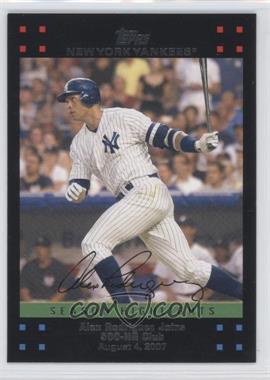 2007 Topps Updates & Highlights - [Base] #UH214 - Season Highlights - Alex Rodriguez