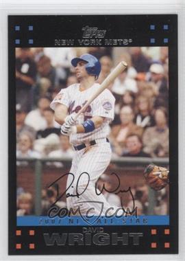 2007 Topps Updates & Highlights - [Base] #UH227 - NL All-Star - David Wright
