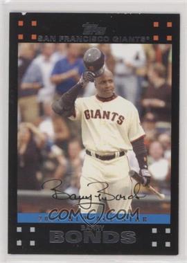 2007 Topps Updates & Highlights - [Base] #UH229 - NL All-Star - Barry Bonds [EX to NM]