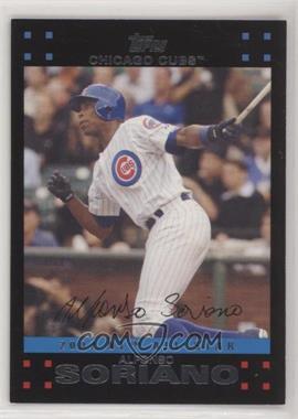 2007 Topps Updates & Highlights - [Base] #UH263 - NL All-Star - Alfonso Soriano