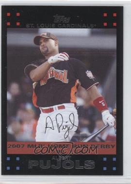 2007 Topps Updates & Highlights - [Base] #UH289 - MLB Home Run Derby - Albert Pujols