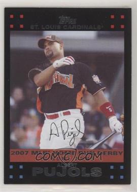 2007 Topps Updates & Highlights - [Base] #UH289 - MLB Home Run Derby - Albert Pujols