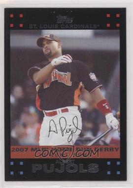 2007 Topps Updates & Highlights - [Base] #UH289 - MLB Home Run Derby - Albert Pujols