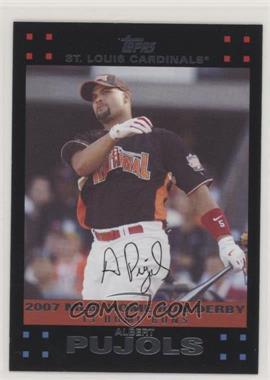 2007 Topps Updates & Highlights - [Base] #UH289 - MLB Home Run Derby - Albert Pujols