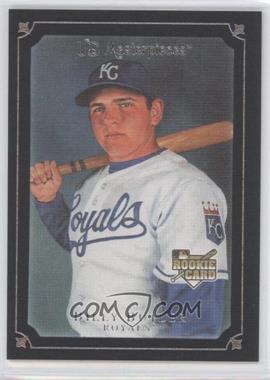 2007 UD Masterpieces - [Base] - Black Linen Frame #83 - Billy Butler /99