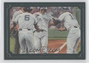 2007 UD Masterpieces - [Base] - Green Linen Frame #11 - Bucky Dent