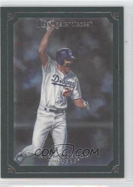 2007 UD Masterpieces - [Base] - Green Linen Frame #6 - Kirk Gibson