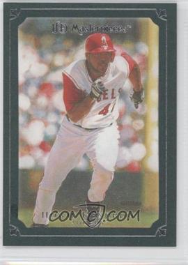 2007 UD Masterpieces - [Base] - Green Linen Frame #66 - Howie Kendrick
