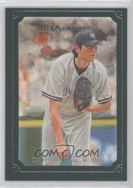 2007 UD Masterpieces - [Base] - Green Linen Frame #69 - Chien-Ming Wang
