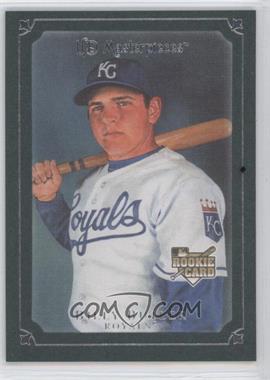 2007 UD Masterpieces - [Base] - Green Linen Frame #83 - Billy Butler