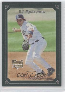 2007 UD Masterpieces - [Base] - Green Linen Frame #84 - Andy LaRoche
