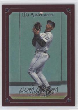 2007 UD Masterpieces - [Base] - Pinot Red Frame #45 - Ken Griffey Jr. /75