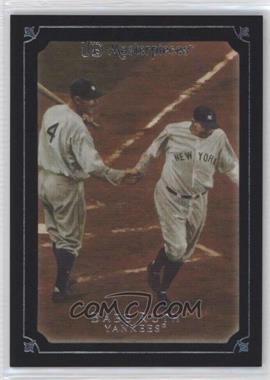 2007 UD Masterpieces - [Base] - Serious Black Frame #1 - Babe Ruth /99