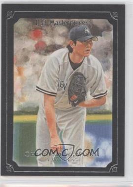 2007 UD Masterpieces - [Base] - Serious Black Frame #69 - Chien-Ming Wang /99