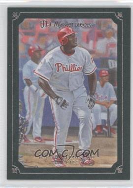 2007 UD Masterpieces - [Base] - Windsor Green Frame #12 - Ryan Howard