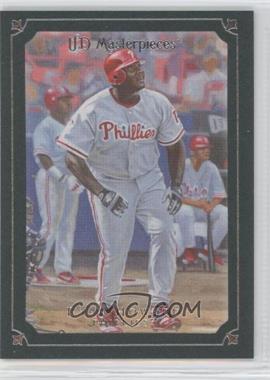 2007 UD Masterpieces - [Base] - Windsor Green Frame #12 - Ryan Howard