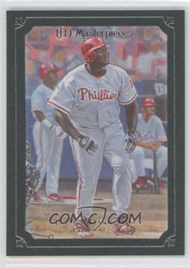 2007 UD Masterpieces - [Base] - Windsor Green Frame #12 - Ryan Howard