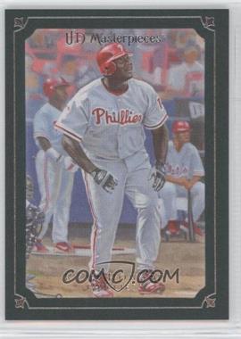 2007 UD Masterpieces - [Base] - Windsor Green Frame #12 - Ryan Howard