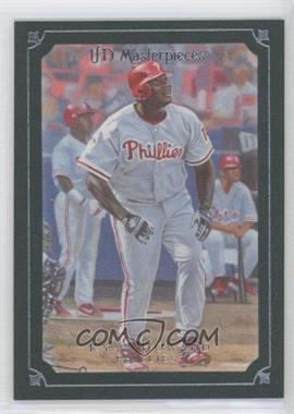 2007 UD Masterpieces - [Base] - Windsor Green Frame #12 - Ryan Howard