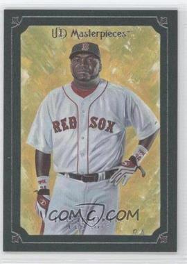 2007 UD Masterpieces - [Base] - Windsor Green Frame #14 - David Ortiz