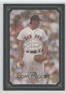 2007 UD Masterpieces - [Base] - Windsor Green Frame #16 - Roger Clemens