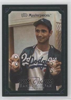 2007 UD Masterpieces - [Base] - Windsor Green Frame #17 - Sandy Koufax