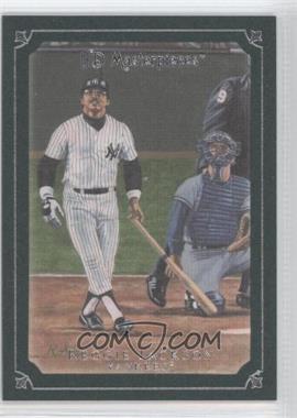 2007 UD Masterpieces - [Base] - Windsor Green Frame #18 - Reggie Jackson